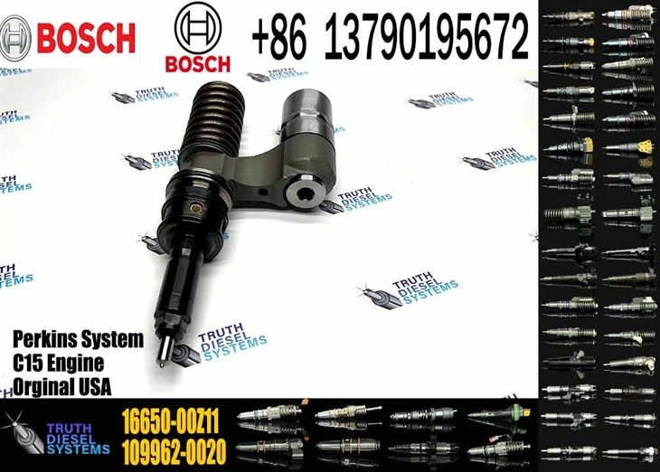 BOSCH Injector Ge13 High Quality 109962-0061 16650-00Z11 Diesel Engine Injection Nozzle Assembly Injector Parts 16650 00Z11 For Excavator TRUCK GE13 Original New Injector factory