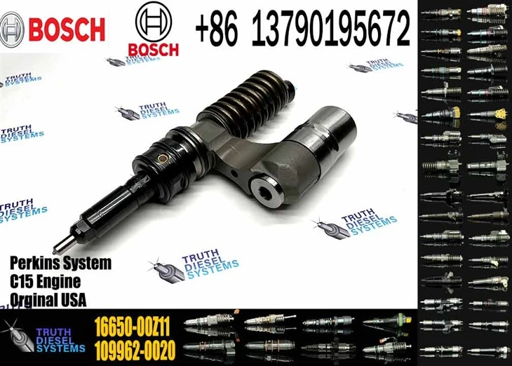 BOSCH injektor Ge13 Visok kvalitet 109962-0061 16650-00Z11 Dizel mlaznica za ubrizgavanje motora Dijelovi injektora 16650 00Z11 za bager TRUCK GE13 Originalni novi injektor